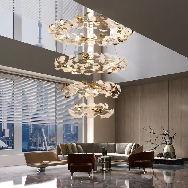 Aurelia Elegant Linear Branch Chandelier