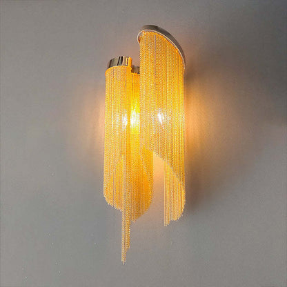 Filor Chain Tassel Wall Sconce