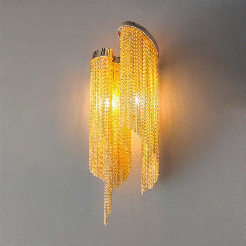 Filor Chain Tassel Wall Sconce