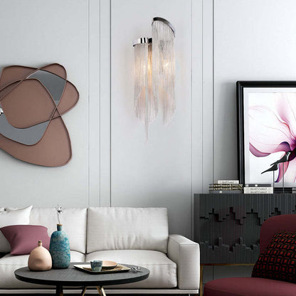 Filor Chain Tassel Wall Sconce