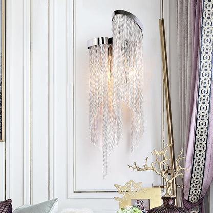 Filor Chain Tassel Wall Sconce