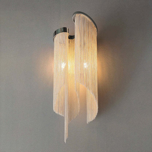 Filor Chain Tassel Wall Sconce