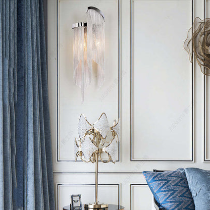 Filor Chain Tassel Wall Sconce
