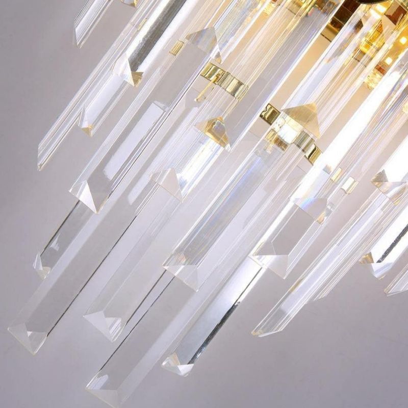 Virel Clear Crystal Wall Sconce 16"H