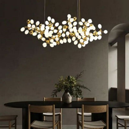 Artistic Grape Linear Chandelier