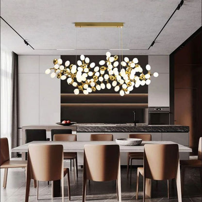 Artistic Grape Linear Chandelier