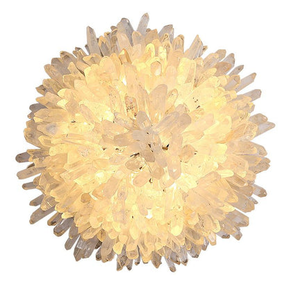 Lunor Crystal Sunflower Wall Sconce