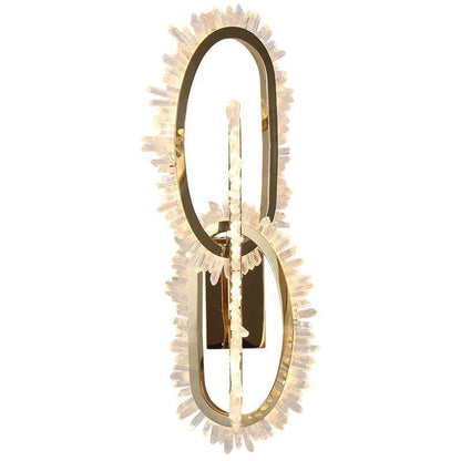 Lunor Crystal Modern Wall Sconce