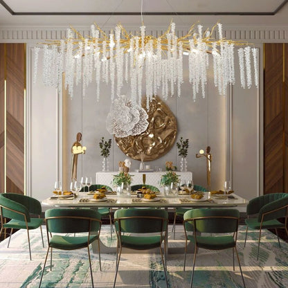 Eilteen White Branch Chandelier