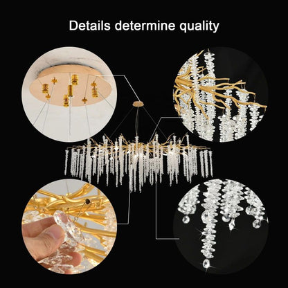 Eilteen White Branch Chandelier