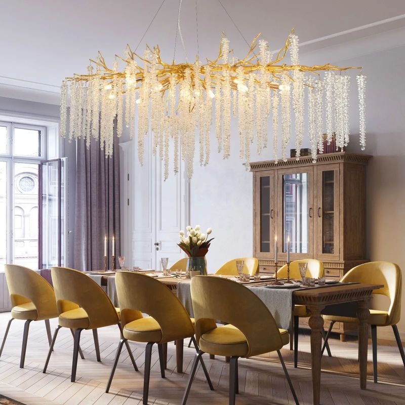 Eilteen White Branch Chandelier