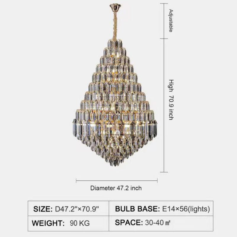 Belux Luminous Luxury Chandelier
