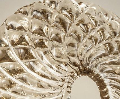 Aurelia Glass Flower Flushmount